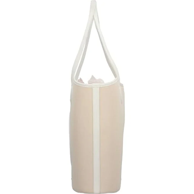 VALENTINO BAGS Shopper SHOPPING COVENT, Baumwoll Einkaufstasche in NATUR/BIANCO, 32x34x15 cm – Bild 3