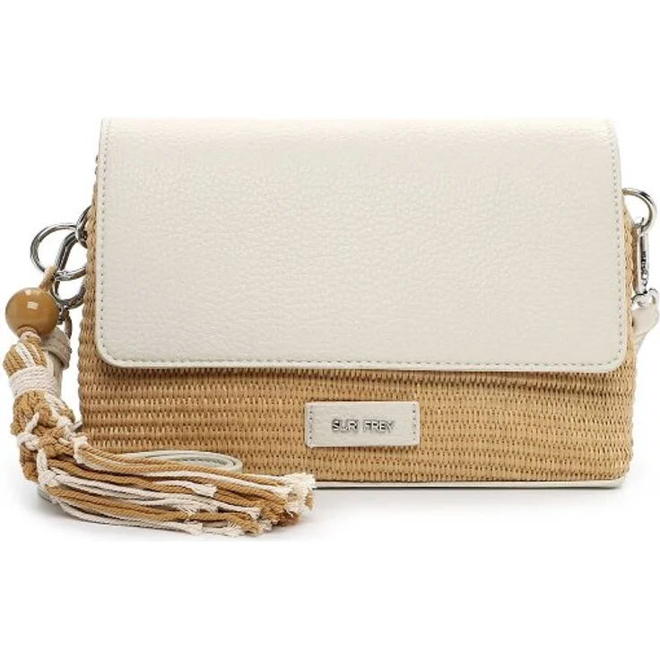 Suri Frey SFY Lovely Umhängetasche, beige, 25 cm x 11 cm x 17 cm aus 100% Polypropylen