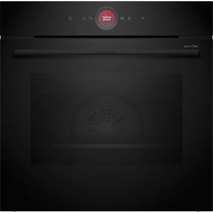 Bosch HBG972KB1, Einbau-Backofen, 71 l, Schwarz, 11 Beheizungsarten, EEK: A+