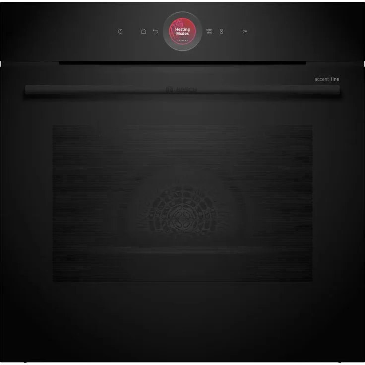 Bosch HBG972KB1, Einbau-Backofen, 71 l, Schwarz, 11 Beheizungsarten, EEK: A+