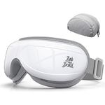 BOB AND BRAD EyeOasis 2 Augenmassagegerät mit Wärme, Musik und Kompression Massage, Elektrisches Eye Massager Augenmaske in Blau zur Linderung von Augenringen Trockene Augen, Geschenke für Männer Frauen