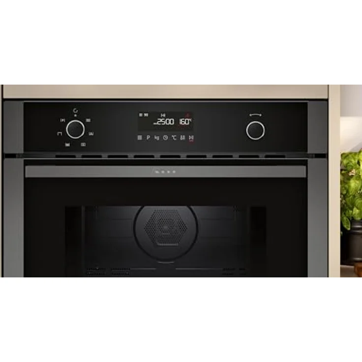 NEFF Mikrowelle C1AMG84G1, 44 l, Heißluft, Grillfunktion, Easy Clean, Graphite-Grey Edition – Bild 2