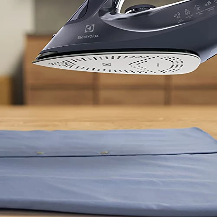 Electrolux Refine Bügeleisen 600 Modell E6SI1-4MN, Dampfbügeleisen mit 3-Positions-automatische Abschaltung, Kratzfeste Bügelsohle, Selbstreinigend, Antidropf, 2m Kabel, 2500W, Blau – Bild 5