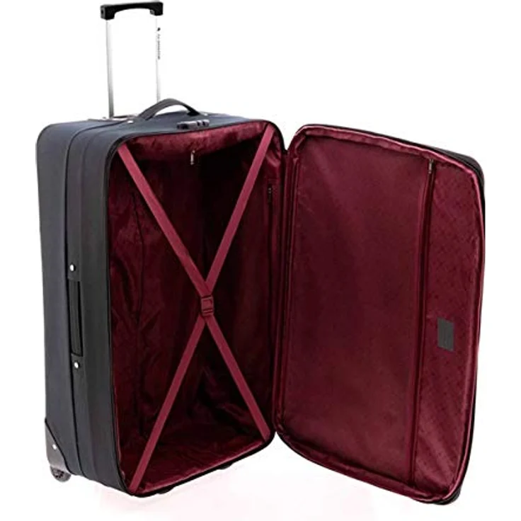 Wüsthof 2100 2 Rollen Trolley, 72 cm mit Dehnfalte, Rot, (80 l) – Bild 4
