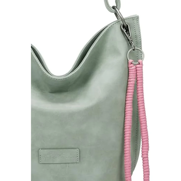 Fritzi aus Preußen Fritzi31N, Handtasche mit mehreren Fächern und Schultergurt, Grün – Bild 7