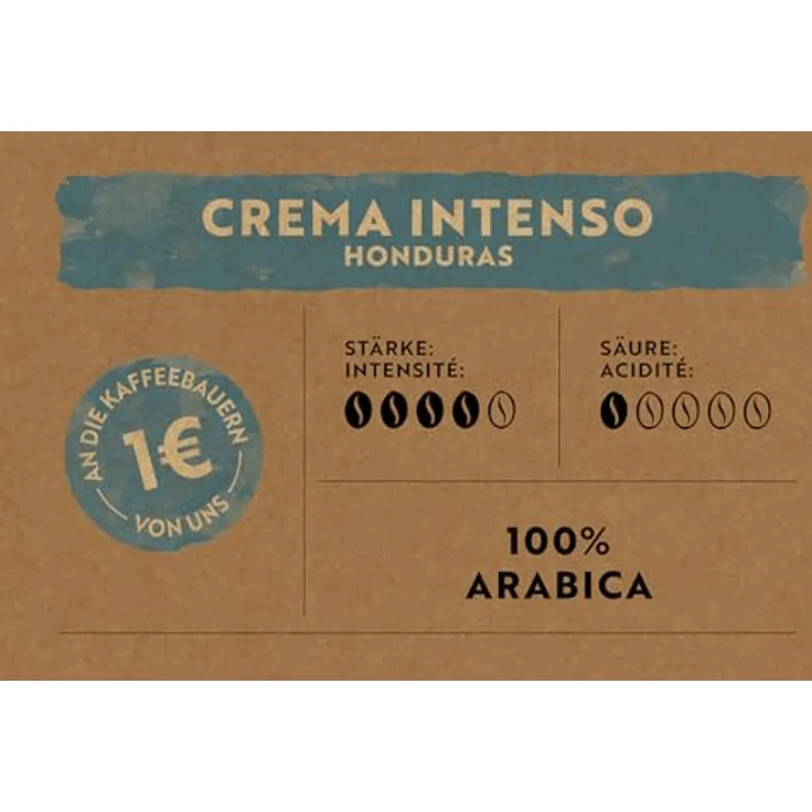 Café Royal Crema Intenso Honduras, 1000g Bohnen – Bild 3