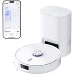 Narwal Freo S Saugroboter mit Wischfunktion, 8000Pa Saugleistung, 3D Mapping, APP-Fernsteuerung, millimetergenaue Hindernisvermeidung, weiß