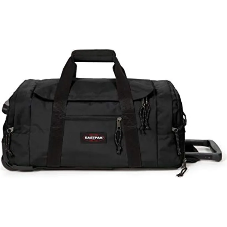Eastpak Leatherface S Reisetasche, 55 cm, 41 L, Schwarz (Black)
