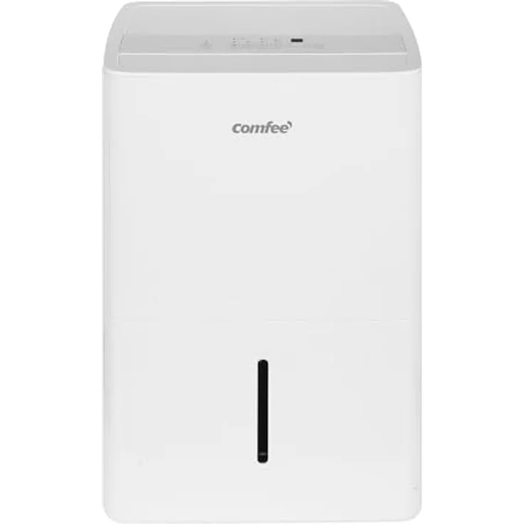 Comfee MDDPE-50DEN7, Luftentfeuchter mit 50 l/Tag, für Räume bis 116 m², 6 l Wassertank, fahrbar, geringer Geräuschpegel – Bild 2