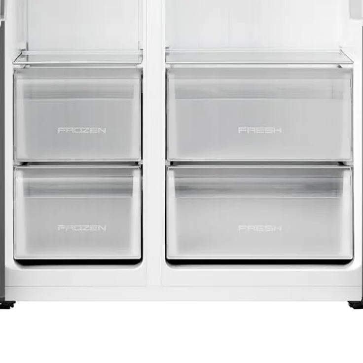Gorenje NRS917E41BX Side-by-Side Kühl-/Gefrierkombination, 544 Liter, NoFrost Plus, Schwarz, freistehend, 39 dB Geräuschpegel – Bild 10