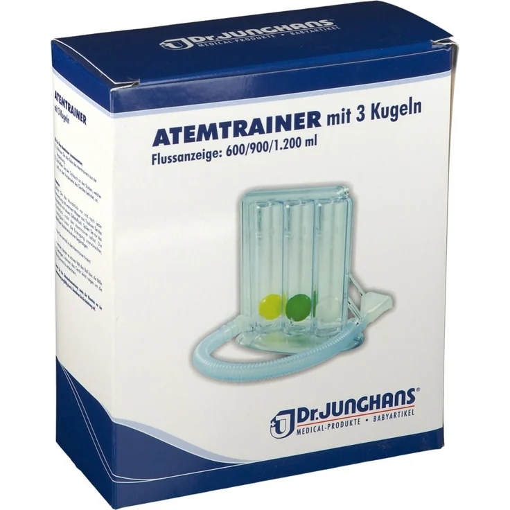 Dr. Junghans Atemtrainer 3 Kugeln 1 St Sonstige, Atemtrainer mit 3 Kugeln