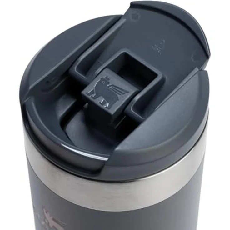 Stanley 1913 AeroLight Transit Mug, 0,47 Liter, auslaufsichere Trinkflasche mit Doppelwand-Vakuumisolierung und verriegelndem Deckel, Edelstahl – Bild 3