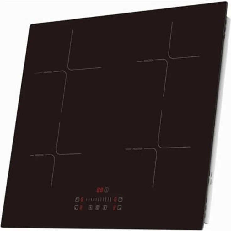 Daewoo Einbauherd Set, 69L Heißluft Backofen mit 60cm Induktionskochfeld, autark mit Slider Touch, Booster-Funktion und Anti-Fingerprint Oberfläche, Display mit Uhr und Timer – Bild 4