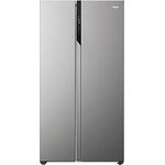 Haier SBS 90 SERIE 5 HSR5918DNMP Kühl-Gefrierkombination/Side by Side/Energieeffizienzklasse D/XL-Slim Line/Leise/Multi-Airflow-System/Total No Frost/Inverter Kompressor/Edelstahl