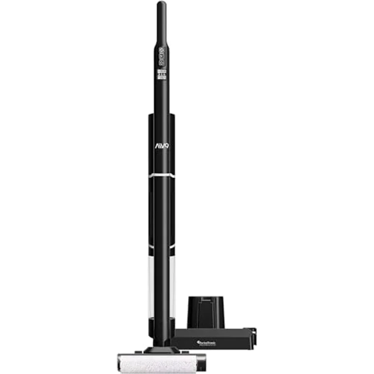 TurboTronic TT-AIV9, Kabelloser Nass- & Trockensauger mit Wischfunktion, 13 kPa Saugkraft, HEPA+-Filter, 25 Min. Akku, Schwarz – Bild 10