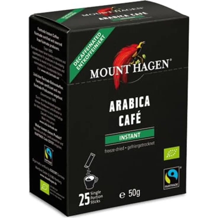 Mount Hagen Instant Sticks entkoffeiniert 25x 2g Bio – Bild 2