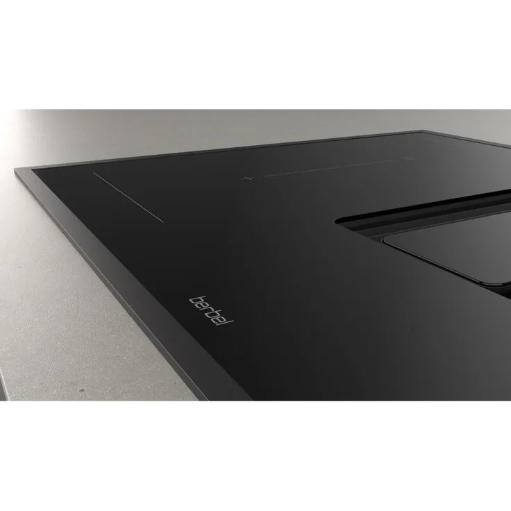 Berbel Kochfeldrahmen Mattschwarz für BKA DLP/DLC 1100004, eleganter Rahmen für Kochfeldabzüge, 830 x 505 mm
