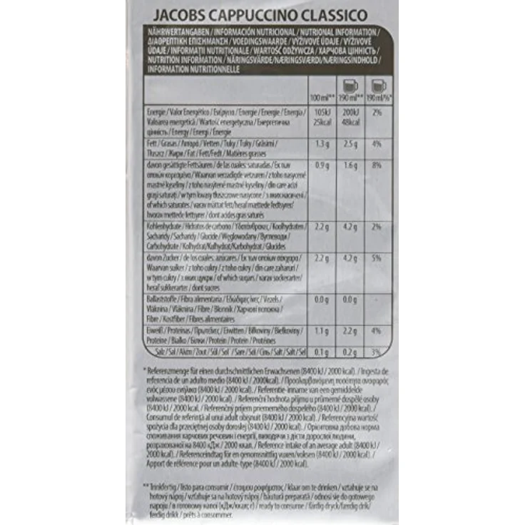 Tassimo Jacobs Krönung Cappuccino , 1er Pack (1 x 8 Portionen), Kapseln – Bild 3