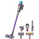 DYSON Akku-Stielstaubsauger Gen5Detect Absolute Staubsauger Kabellos Akkusauger Handstaubsauger, Beutellos, Akkusauger Kabelloser Akkuhandstaubsauger Handstaubsauger Beutellos Grey/Purple
