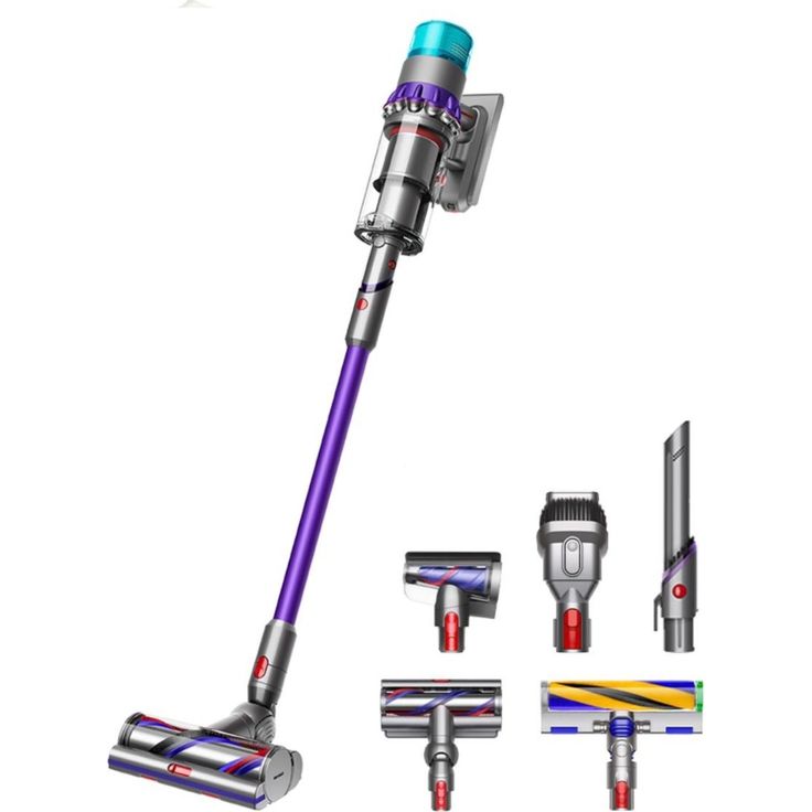 DYSON Akku-Stielstaubsauger Gen5Detect Absolute Staubsauger Kabellos Akkusauger Handstaubsauger, Beutellos, Akkusauger Kabelloser Akkuhandstaubsauger Handstaubsauger Beutellos Grey/Purple – Bild 1