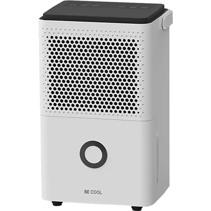 Be Cool BC10LEF2301 Luftentfeuchter 15m² 240W 10 l/Tag Weiß, Grau