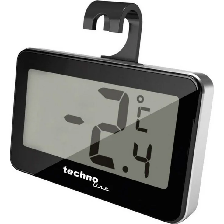 Techno Line Kühlschrankthermometer Kühl- und Gefrierschrank-Thermometer, exakte Temperaturmessung für optimale Lebensdauer der Speisen - Techno Line – Bild 1