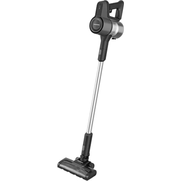 GRUNDIG VCP 4330 L 2-in-1 Akku-Stielstaubsauger, Kabelloser Handstaubsauger mit 180-Grad-Drehgelenk, Schwarz/Silber – Bild 3