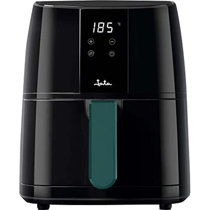 Jata JEFR1226 Ölfreie Luftfritteuse, 4 Liter, digitales Bedienfeld, maximale Temperatur von 200 ° und 60 Minuten Timer, antihaftbeschichtet, einfache Reinigung – Bild 1