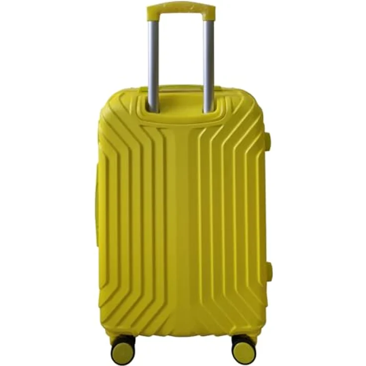 NTK-Collection Mabell Hartschalenkoffer 4er-Set, Gelb, (10l bis 115l, integriertes Zahlenschloss, leichtläufige Rollen) – Bild 2