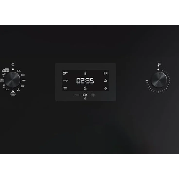 KÜPPERSBUSCH CBP 6332.0 S2 K-Series.3 Pyrolyse Compact Pizza-Backofen Schwarz/Black Chrome, 7 Backofenfunktionen + 3 Back-Spezialfunktionen, Pyrolyse Selbstreinigung, multitherm plus-Heißluft, 340° C Pizza Funktion, Inklusive Designkit in Black Chrome – Bild 2