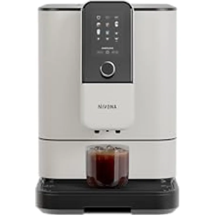 Nivona Kaffeevollautomat NIVO8112, Aroma Balance System, Ein-Touch Milchsystem duo plus, Bluetooth Verbindung, Weiß