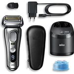 Braun, Rasierapparat, Shaver 9467CC Operating time (max) 60 min, Wet & Dry, Sidabrinis