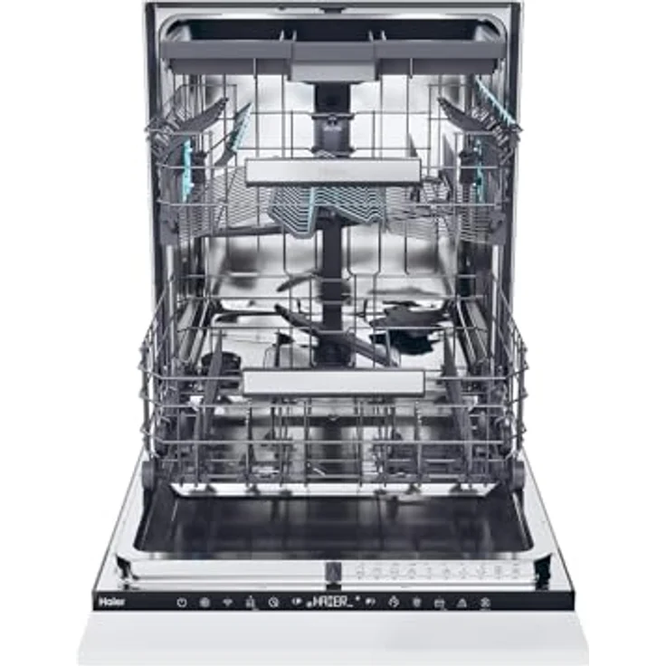 Haier XS 6B0S3FSB, Voll integriert, 60 cm, weiß, bürstenloser Invertermotor, 40 dB, Energieklasse B – Bild 2