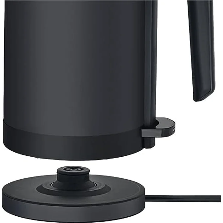 WMF KÜCHENminis Wasserkocher, 1800 Watt, 0,8 Liter, verdecktes Heizelement aus Edelstahl, Einhändiges Öffnen, Automatische Kochabschaltung, Wasserstandsanzeige, Edelstahl, schwarz – Bild 5