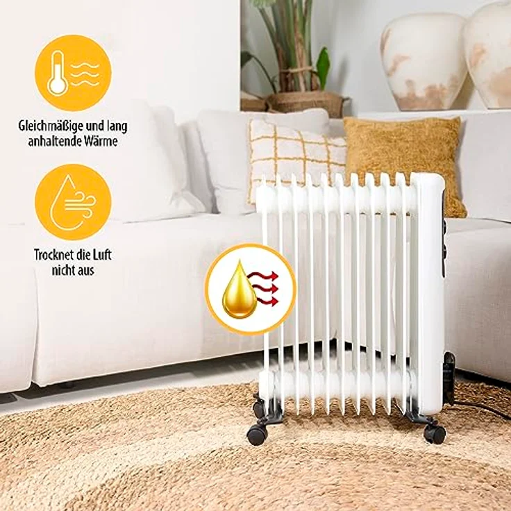 Ölheizung Tristar KA-5181 2000 W, Radiator – Bild 6