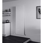 Ximax Raumheizkörper P1, Vertikaler Designheizkörper mit 1.287 W Wärmeleistung, 67 x 180 cm, Weiß