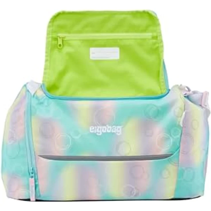 ergobag Sporttasche, Sporttasche mit 20 Litern und praktischem Nass- bzw. Schuhfach, schwarz – Bild 2