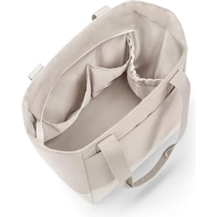 reisenthel Travelshopper Shopper Tasche, 52 cm, beige, 100% Polyurethan, ideal für Einkauf und Freizeit – Bild 6