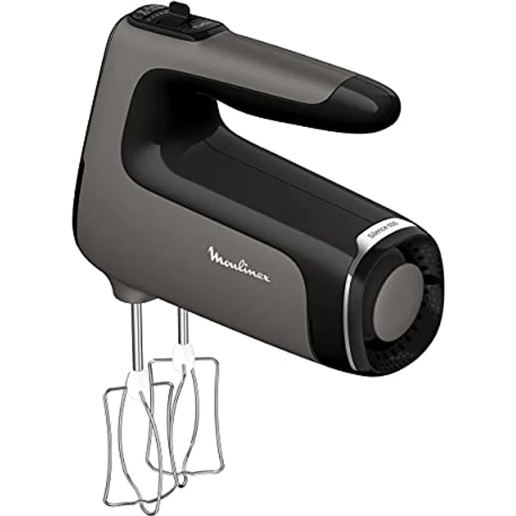 Moulinex Powermix Silence HM650 Knetmaschine, 600 Watt, einstellbare Geschwindigkeiten mit Turbo-Funktion, Brot, Pizza oder Backen, leiser Motor – Bild 4