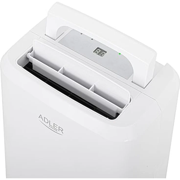 Adler Kompressor-Luftentfeuchter ADLER AD-7861, 10 Liter/24 Stunden, LCD-Display, Weiss – Bild 4