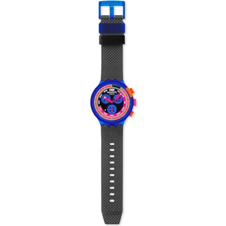 Swatch Montre NEON Party to The MAX, Armbanduhr mit Kunststoffgehäuse, wasserdicht, 3 ATM – Bild 3