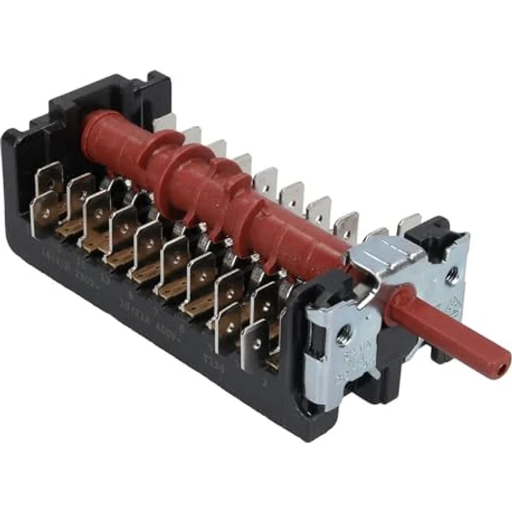 LUTH Premium Profi Parts Backofenschalter kompatibel mit Amica 8071441, mehrfarbig, mit Steckanschluss und hybriden Materialien – Bild 1