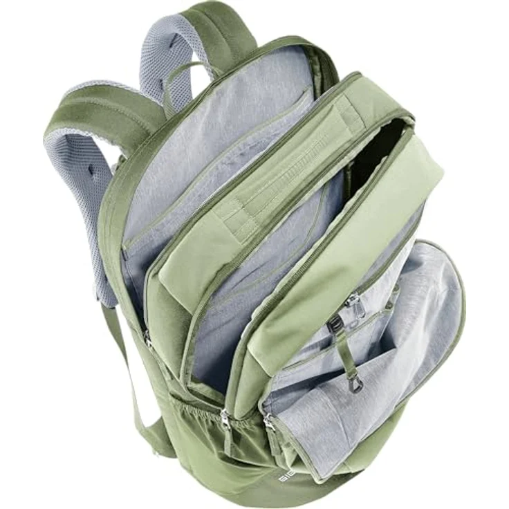 Deuter Giga Freizeit-/Laptoprucksack, gepolstertes Laptop- und Tabletfach, mineral-grove – Bild 9