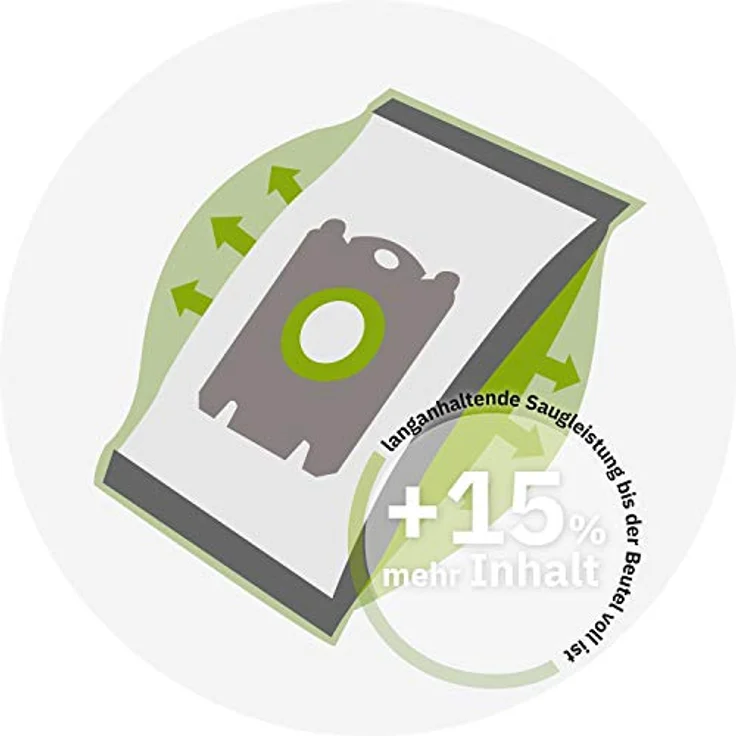 Beko BKS 1420, 10 mehrlagige Microvlies Staubsaugerbeutel + 1 Mikro-Filter, hohe Filtration und Staubaufnahme – Bild 8