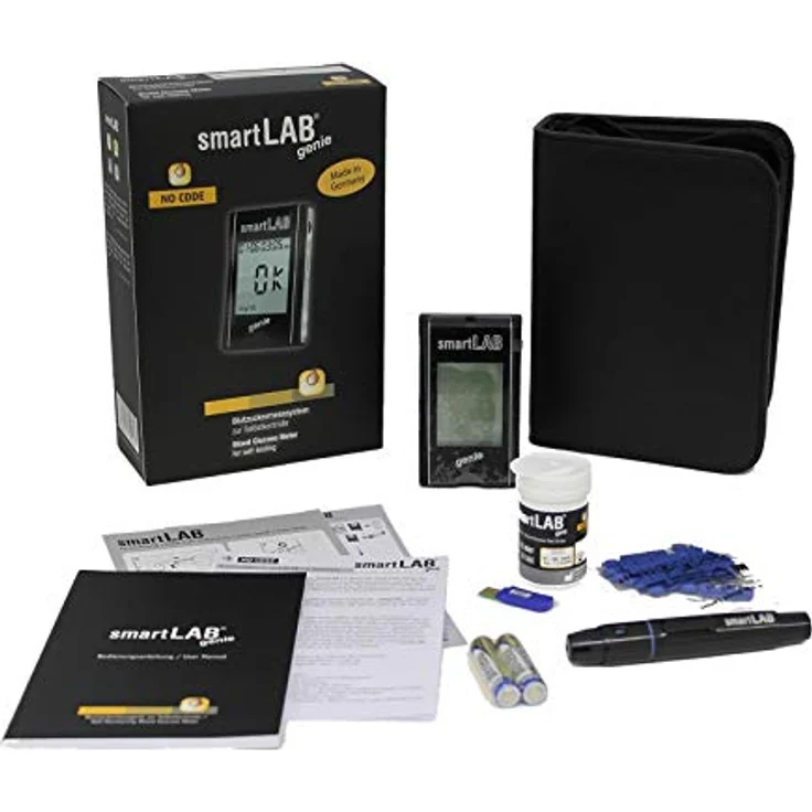 smartLAB genie Blutzuckermessgerät Bundel – Bild 5