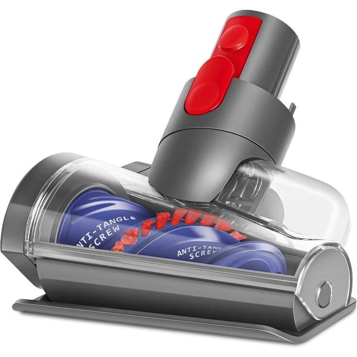 Blossom Mini-Turbodüse für Dyson V7 V8 V10 V11, Elektrische Milbenbürste für gründliche Polsterreinigung