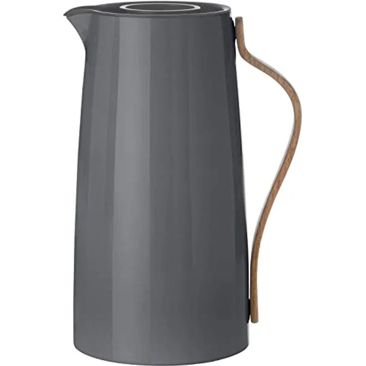Stelton Emma Kaffee 1,2 l. -grau Isolierkanne, Kunststoff, 15.5 x 13 x 26 cm – Bild 2