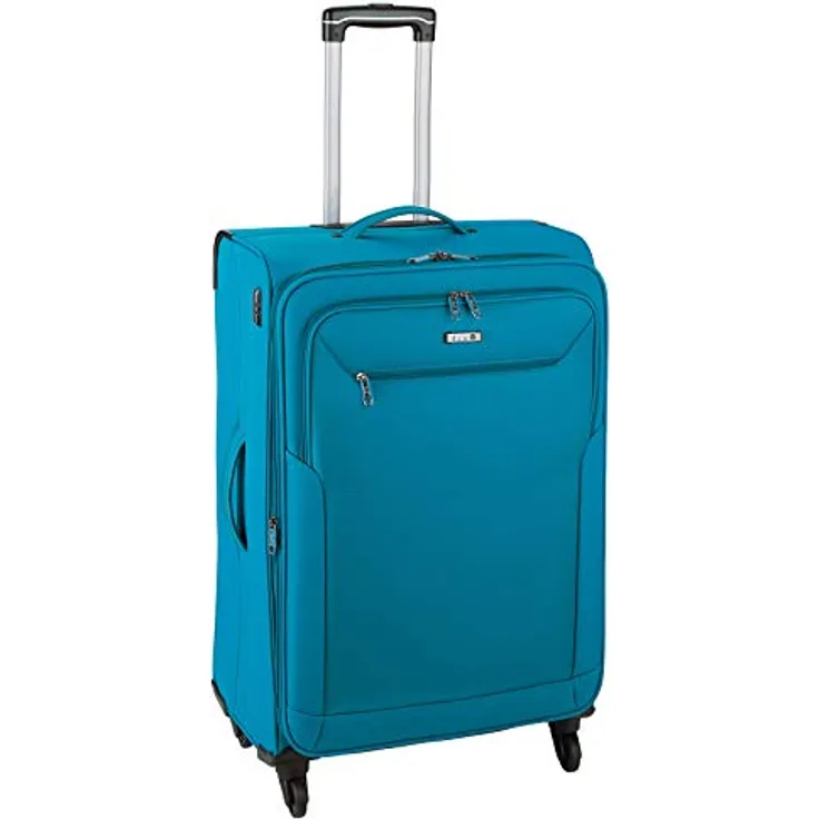 D&N Travel Line 6804 Koffer, 66 cm, 63L, Petrol