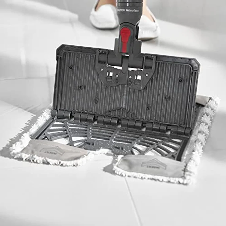 Shark DGP2S1000UKE, Dirt Grip-Pads für Dampfmopp S1000 2er-Pack, Plastic, Weiß – Bild 2