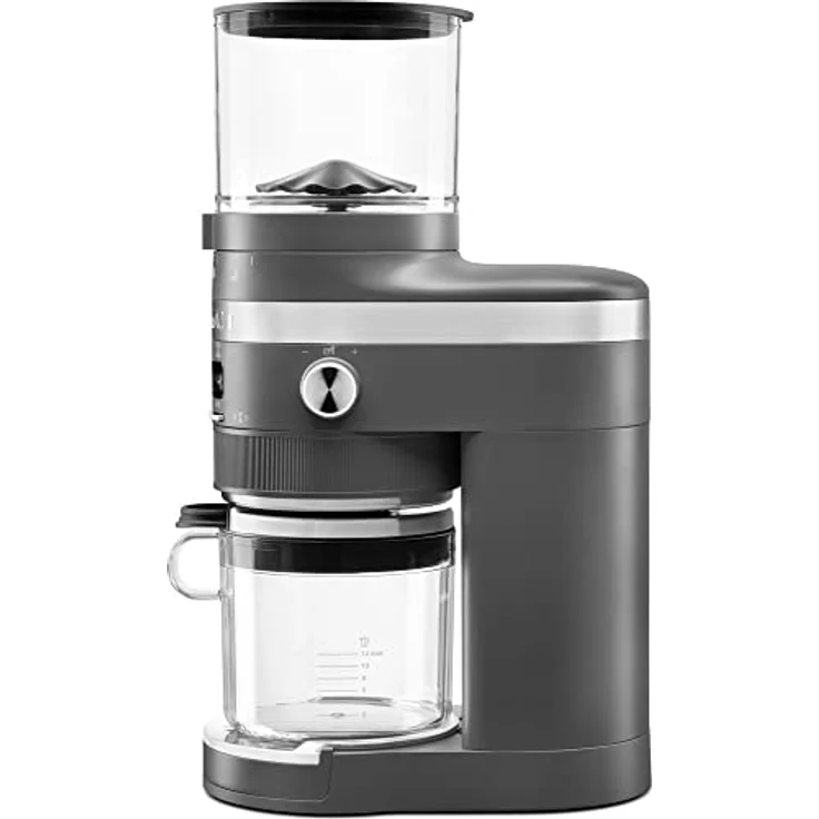 KitchenAid Kaffeemühle 5KCG8433, Elektrische Kaffeemühle mit 70 Mahleinstellungen, schwarz – Bild 2